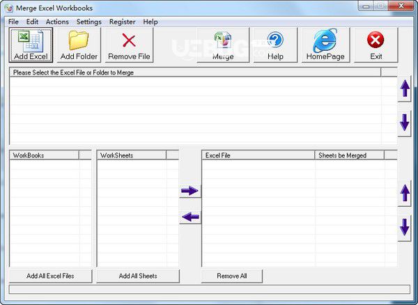Merge Excel Workbooks(Excel合并軟件)v29.11.3免費版