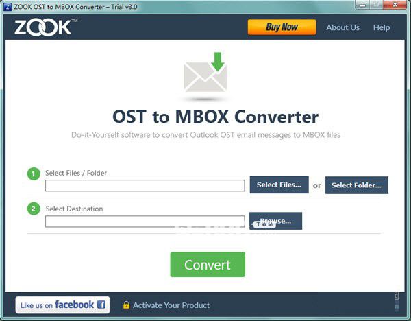 ZOOK OST to MBOX Converter(OST轉MBOX轉換器)