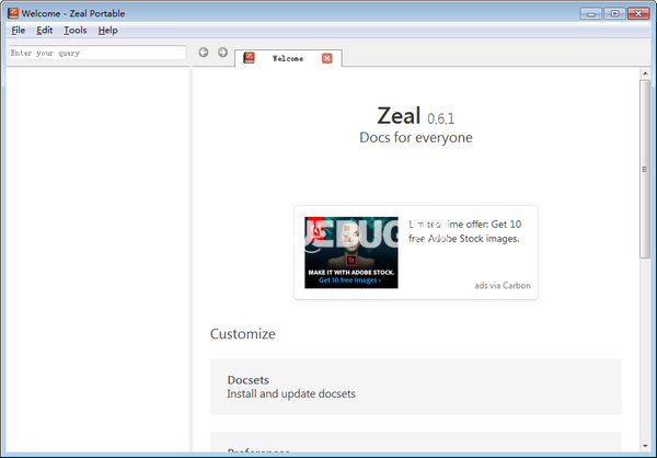 Zeal(離線(xiàn)文檔瀏覽器)