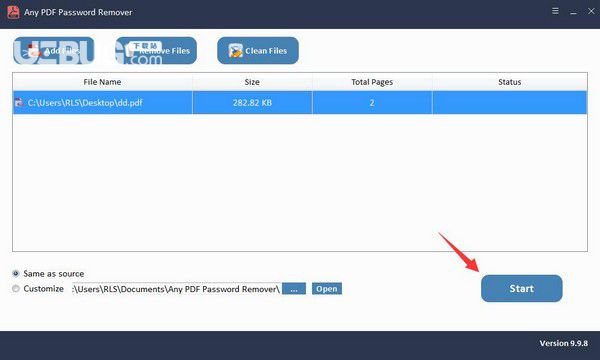 Any PDF Password Remover  v9.9.8.0免費(fèi)版【4】