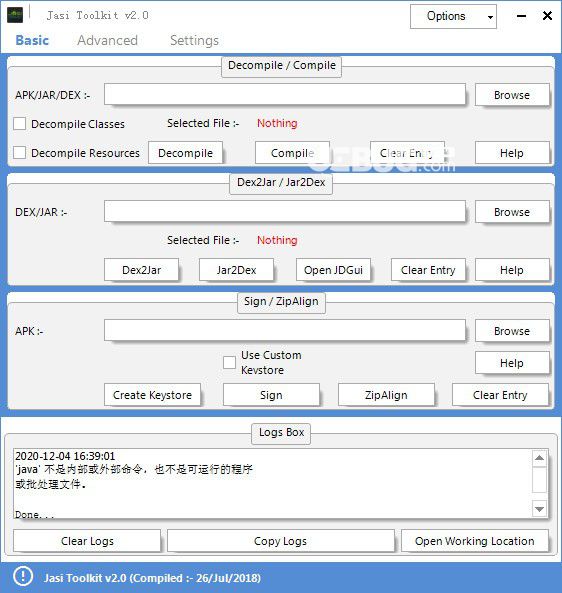 Jasi Toolkit(反編譯工具)v2.0免費版
