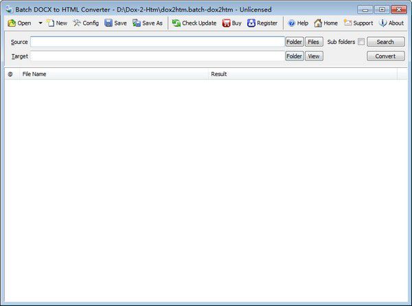 Batch DOCX to HTML Converter v2020.12.1118.1861免費(fèi)版