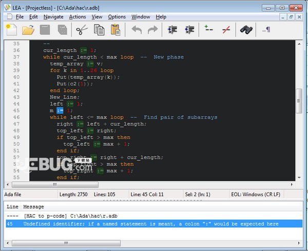 HAC Ada Compiler(開源Ade編譯器)v0.076免費(fèi)版【2】