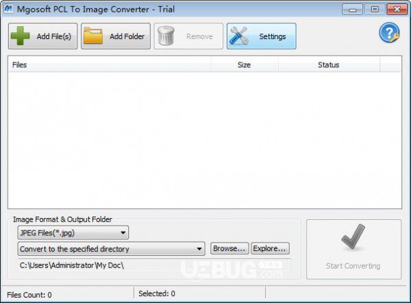 PCL To Image(PCL轉(zhuǎn)圖片工具)v9.1.0免費(fèi)版