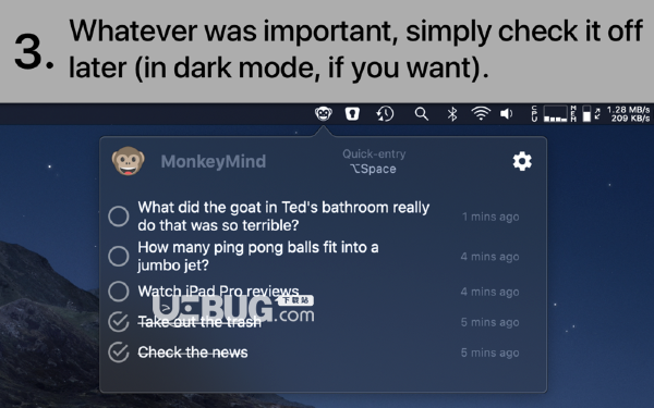 MonkeyMind(待辦事項管理軟件)v1.4 Mac版【3】