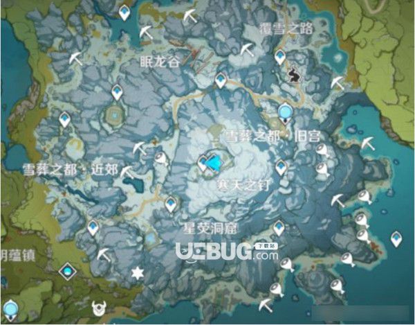 《原神》游戲中冷鮮肉和星銀礦石點位匯總大全