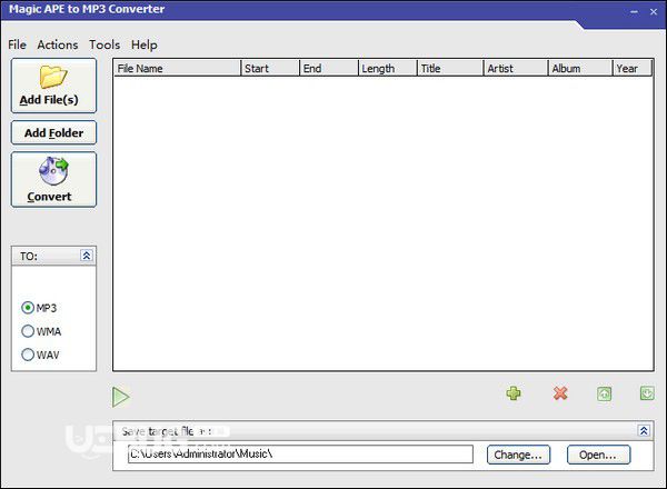 Magic APE to MP3 Converter v3.75免費版