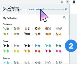 Custom Cursor(Chrome鼠標(biāo)光標(biāo)美化插件)v2.1.9免費版【4】
