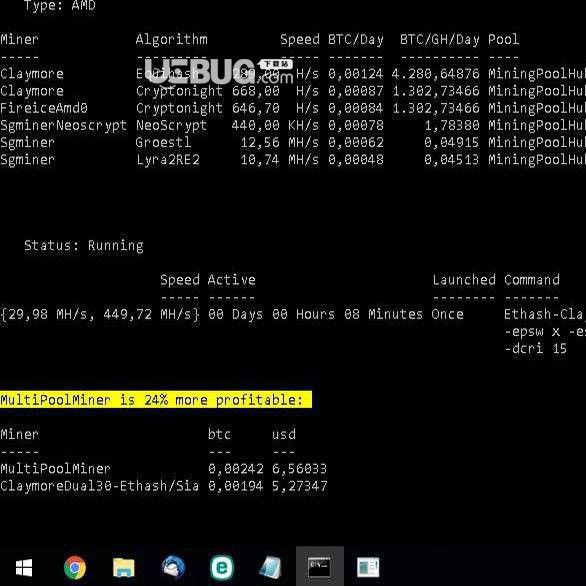 MultiPoolMiner(多池礦工)  v3免費版