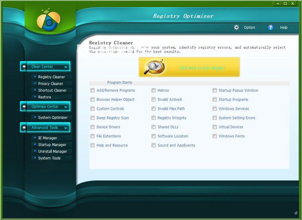 Aiseesoft Registry Optimizer(注冊表清理軟件)v3.1.10免費版