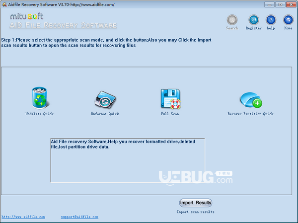 Aidfile Recovery Software(數(shù)據(jù)恢復軟件)