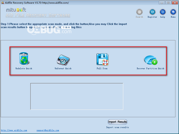 Aidfile Recovery Software(數(shù)據(jù)恢復軟件)v3.7.4.8免費版【3】