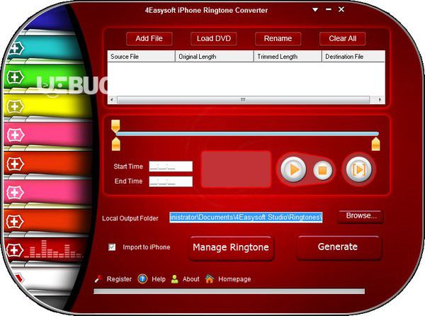 4Easysoft iPhone Ringtone Converter v3.3.22免費版
