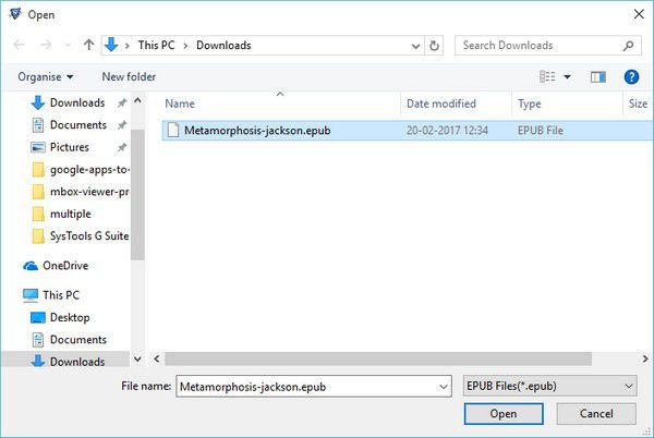 SysTools EPUB to PDF Converter v1.0免費版【3】
