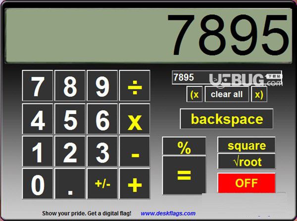 Big Calculator(大型界面計算器)