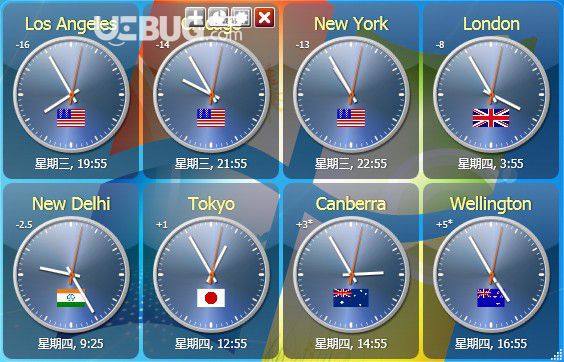 世界時(shí)鐘軟件(Sharp World Clock)