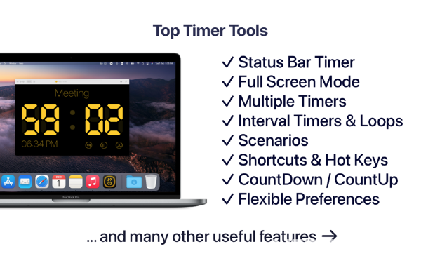 Timer R?H(任務(wù)管理計(jì)時(shí)器)v2.5.1 Mac免費(fèi)版【2】