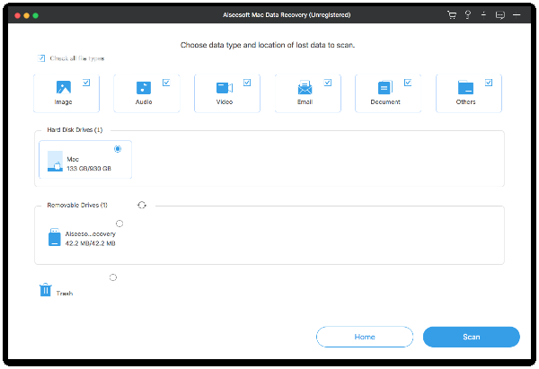 Aiseesoft Data Recovery v1.2.26 Mac免費版【3】