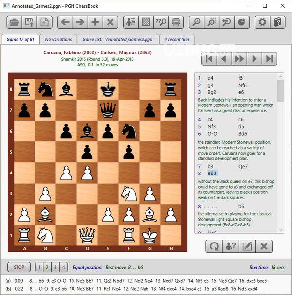 PGN ChessBook(國際象棋棋書)v1.0免費(fèi)版【1】
