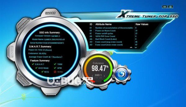 Xtreme Tuner for SSD(影馳SSD管理工具)v6.0.1.3免費(fèi)版【1】
