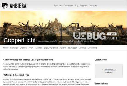 CopperLicht(三維引擎軟件)v1.15免費版【2】