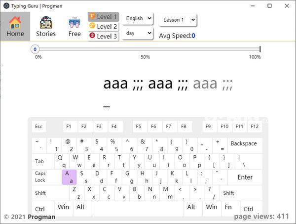 Typing Guru(打字練習軟件)v1.4.0免費版