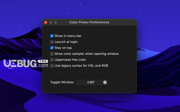 System Color Picker Mac版