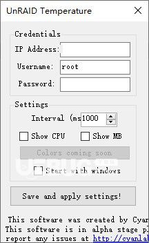 UnRAID Temperature(溫度顯示工具)v1.0.0.1免費版