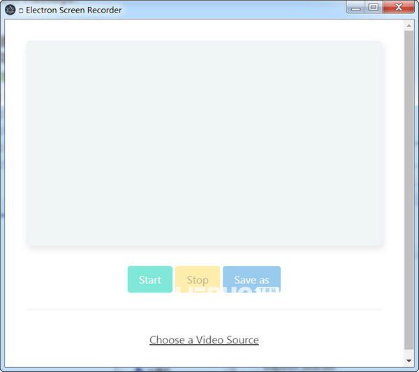 Electron Screen Recorder(屏幕錄制工具)