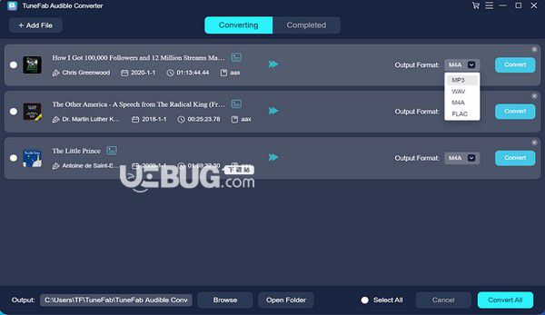 TuneFab Audible Converter(音頻轉(zhuǎn)換器)v1.0.1免費(fèi)版【2】