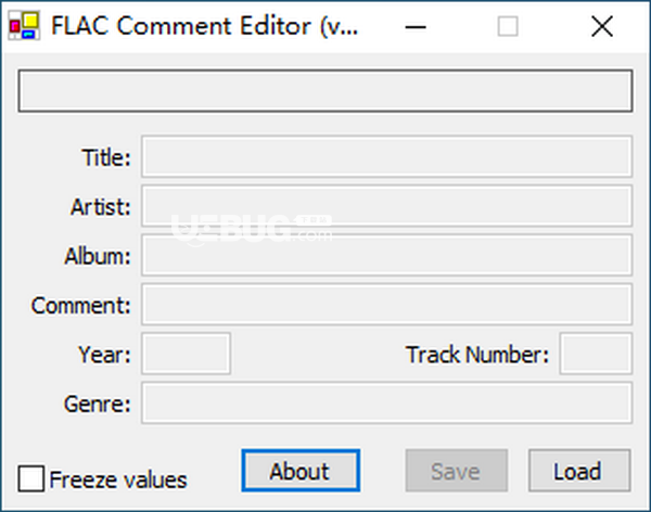 FLAC Comment Editor(flac音樂tag標簽修改器)