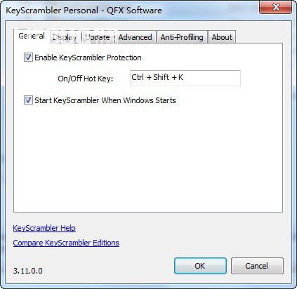 KeyScrambler Personal(鍵盤(pán)干擾器)v3.15.0.7免費(fèi)版