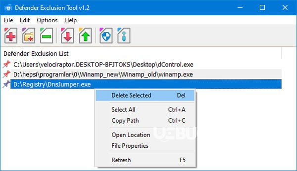 Defender Exclusion Tool(系統(tǒng)安全保護工具)v1.2免費版【2】