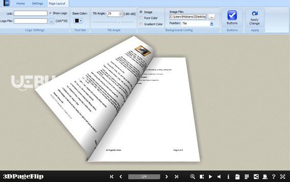 3DPageFlip Writer(文字處理工具)v1.0免費版【2】