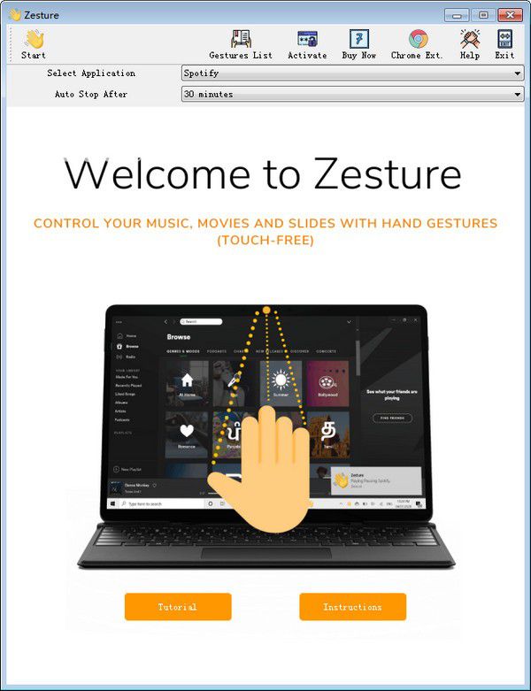 Zesture(手勢控制播放)v0.0.1免費(fèi)版【2】