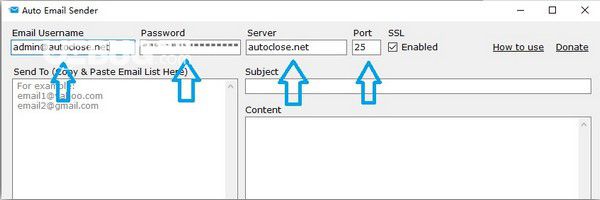Auto Email Sender(自動郵件發(fā)送器)v1.1免費版【2】
