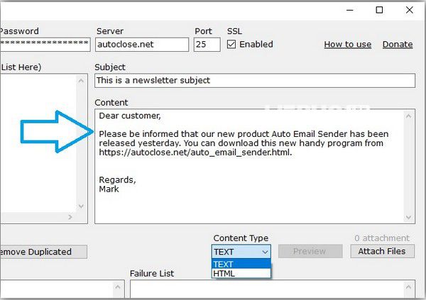 Auto Email Sender(自動郵件發(fā)送器)v1.1免費版【4】