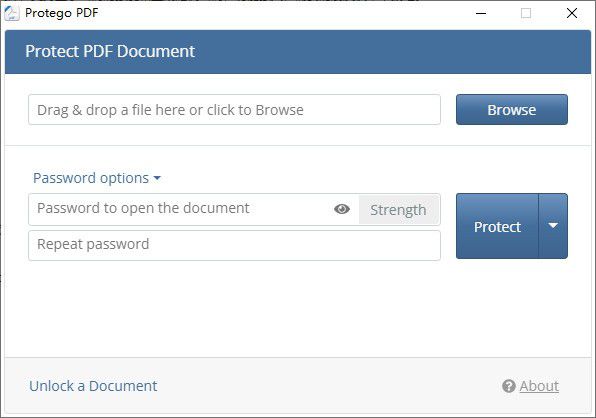 Protego PDF(pdf文件加密工具)