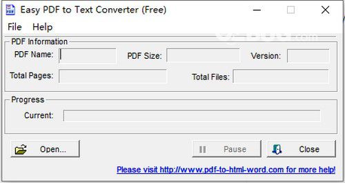Easy PDF to Text Converter(pdf文件轉(zhuǎn)換軟件)