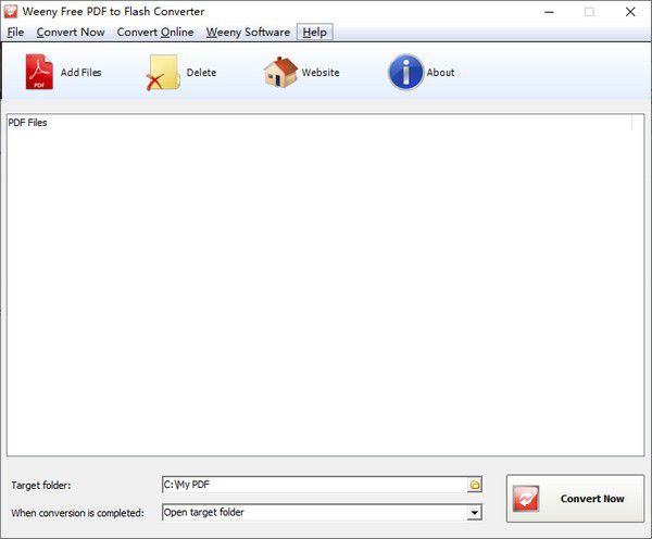 Weeny Free PDF to Flash Converter(PDF轉Flash轉換器)