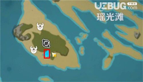 《原神手游》古時孤影瑤光灘勘測點位置在哪