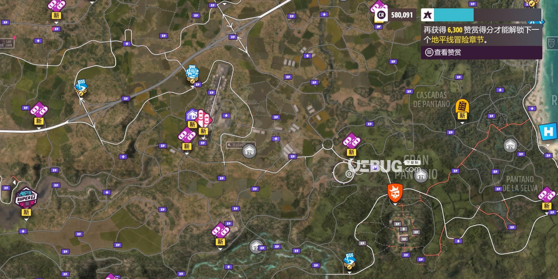 《極限競(jìng)速地平線(xiàn)5》游戲中藏寶閣位置在哪