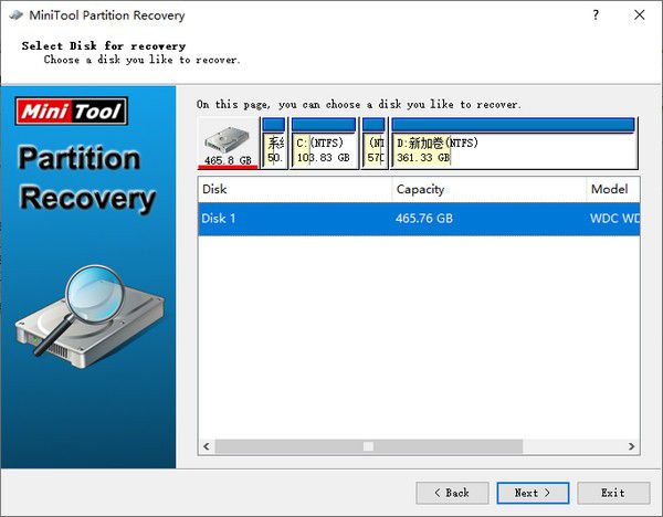 MiniTool Partition Recovery(分區(qū)恢復軟件)