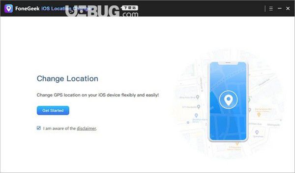 FoneGeek iOS Location Changer(iOS位置轉(zhuǎn)換工具)v1.0.0.1免費版【2】
