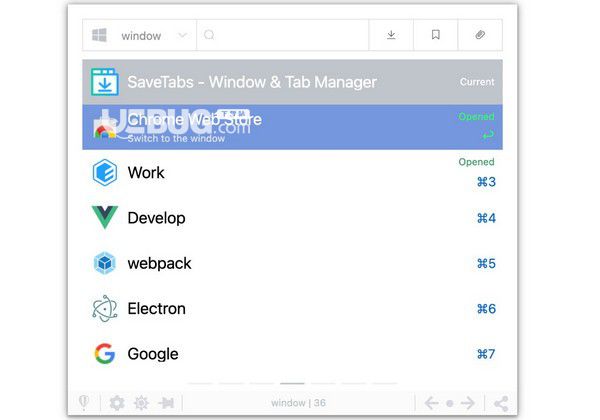 SaveTabs(窗口標(biāo)簽管理器)