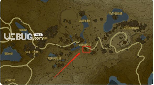 《塞爾達傳說：王國之淚》洛貝利位置定位【2】