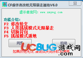 CF虐殺者改槍輔助無(wú)限暴走遁地V6.0變態(tài)版