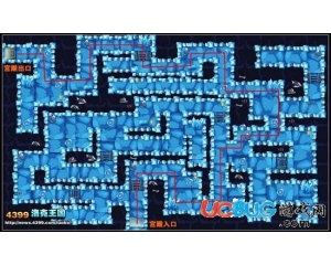 4399洛克王國地下宮殿第五層怎么走？洛克王國地下宮殿第五層地圖