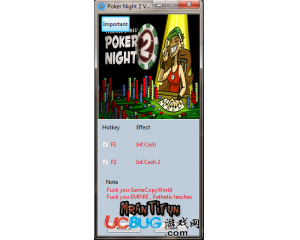 怪誕撲克夜2修改器V1.0 +1 中文版