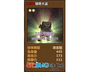 騰訊全民打怪獸中的獵奇大盜怎么樣？